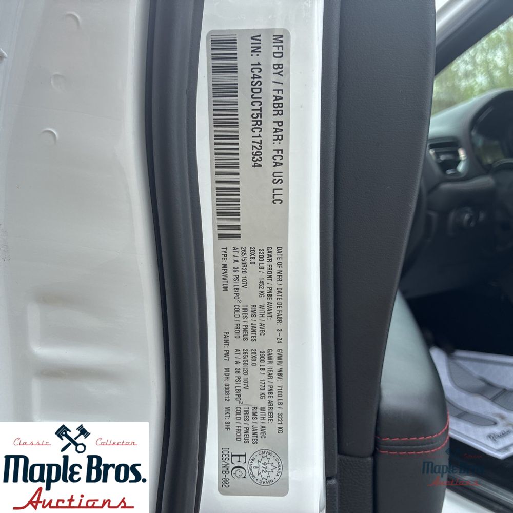 2024 Dodge Durango R/T Plus