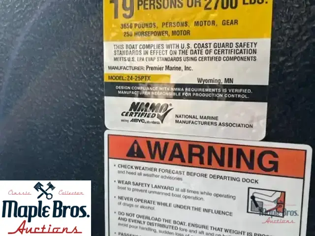 2018 Premier 240 Sunsation PTX