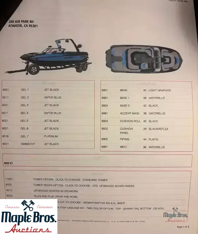 2023 MB Sports B52 21 Classic