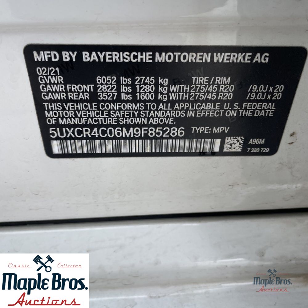 2021 BMW X5 sDrive40i