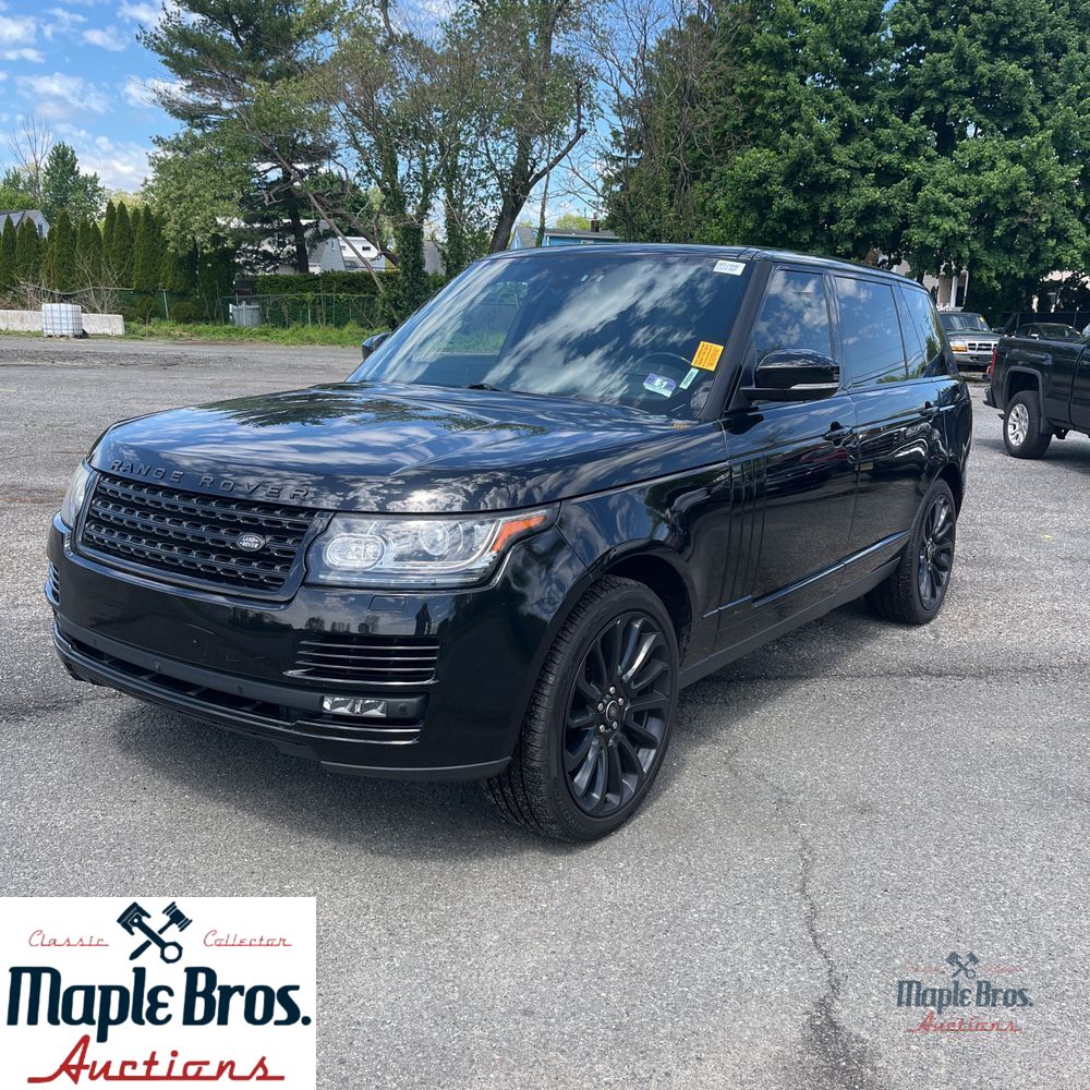 2016 Land Rover Range Rover Supercharged LWB